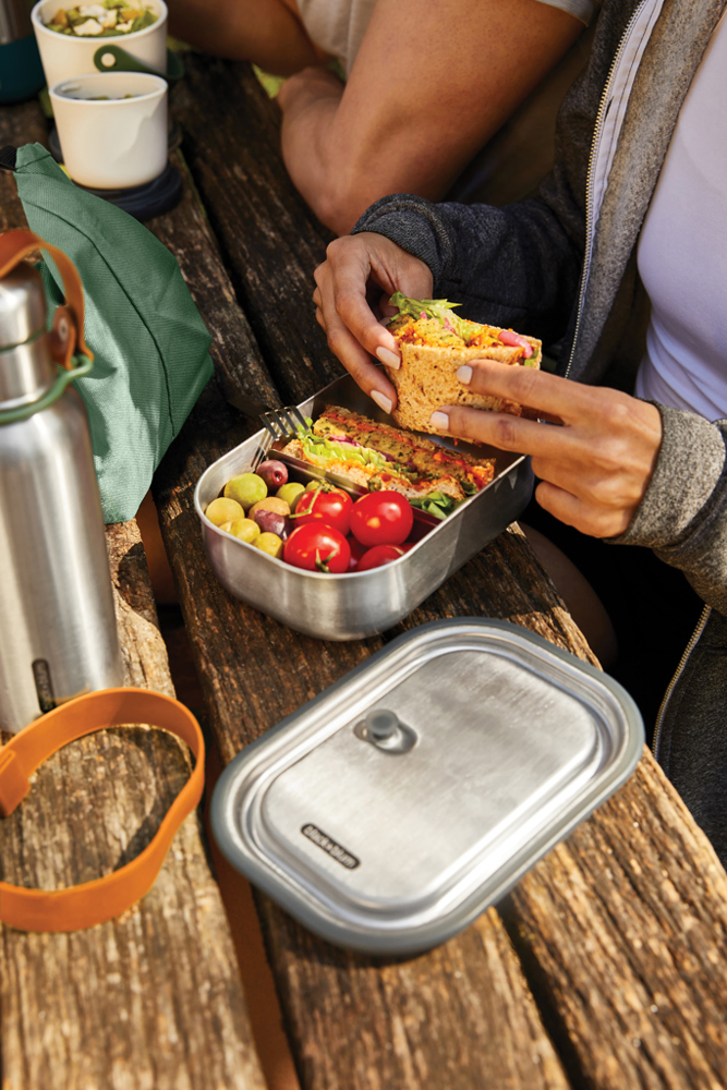 Black+Blum Stainless Steel Lunch Box Large