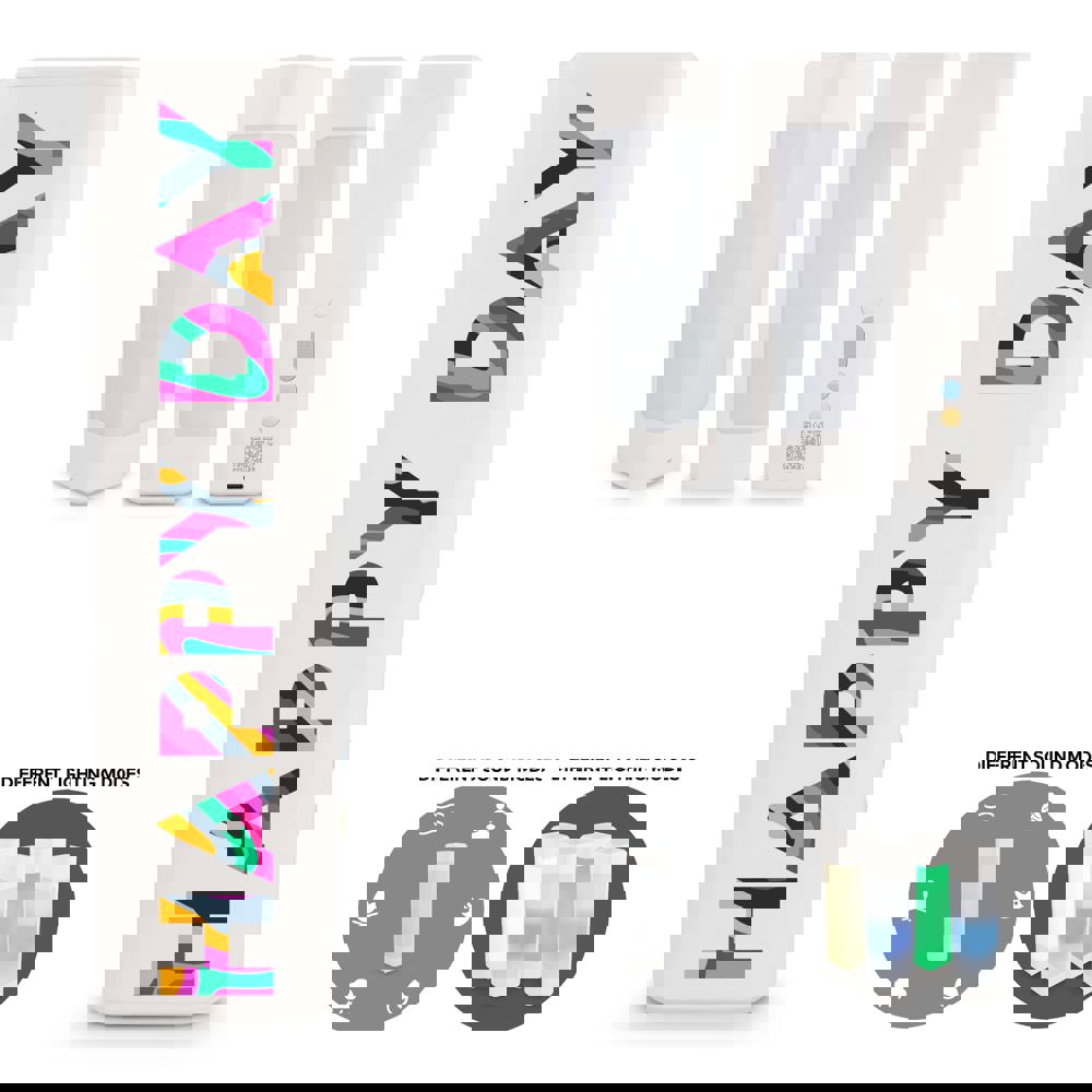 Xoopar Aura White Noise Speaker Made of Recycled Plastic