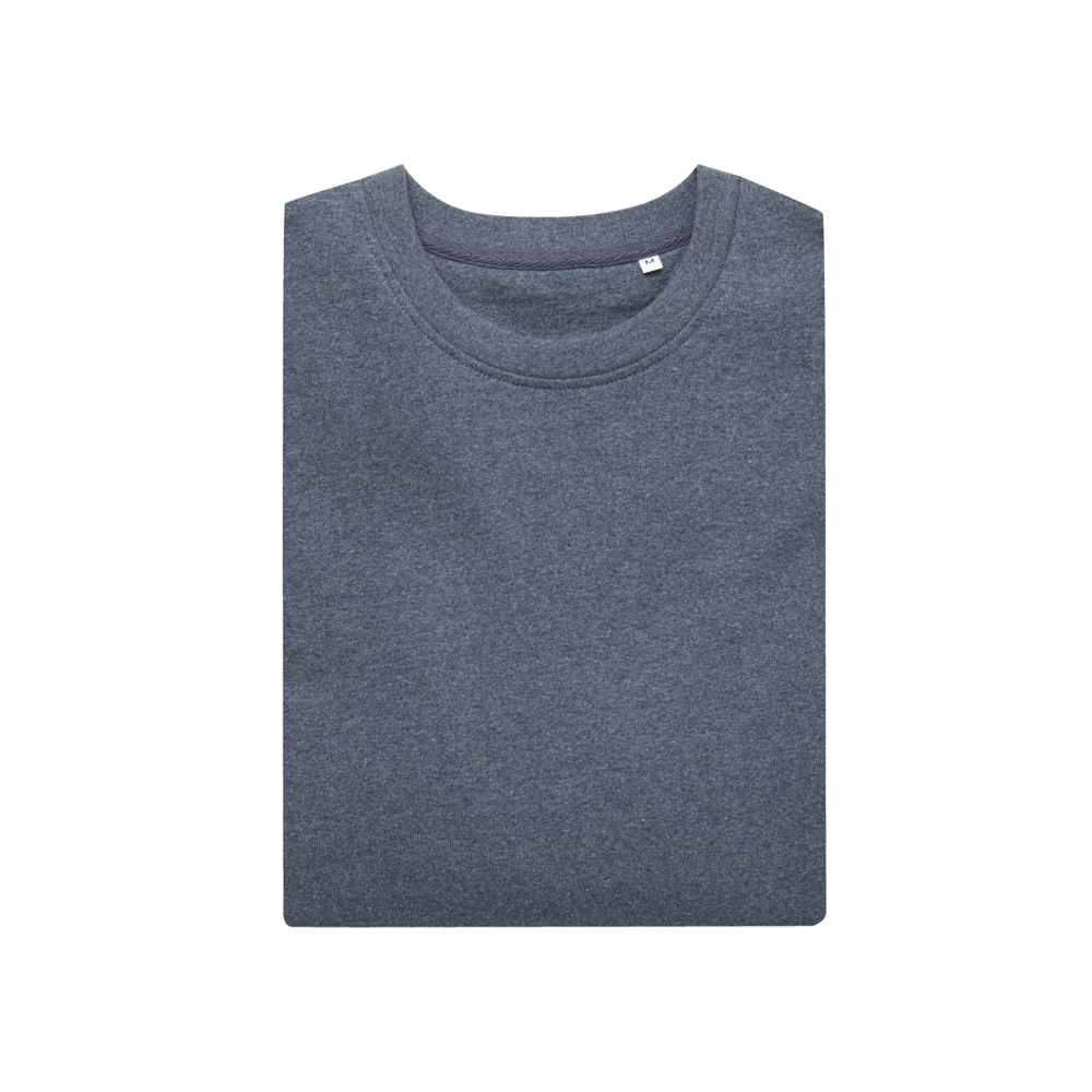 IQONIQ Denali recycled cotton crew neck undyed