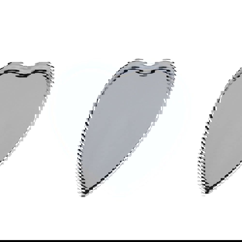 Flat metallic Heart shape lipbalm