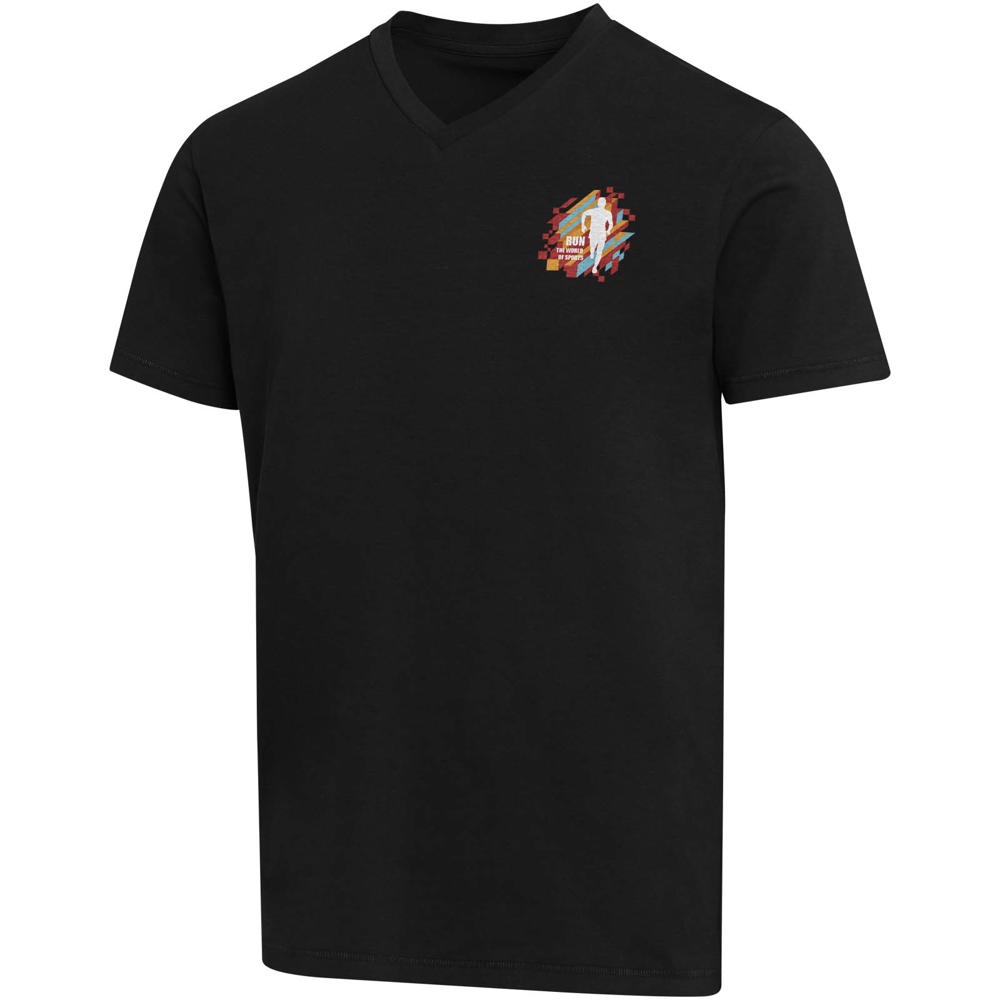 Balfour 200 g/m² short sleeve v-neck unisex OCS organic t-shirt