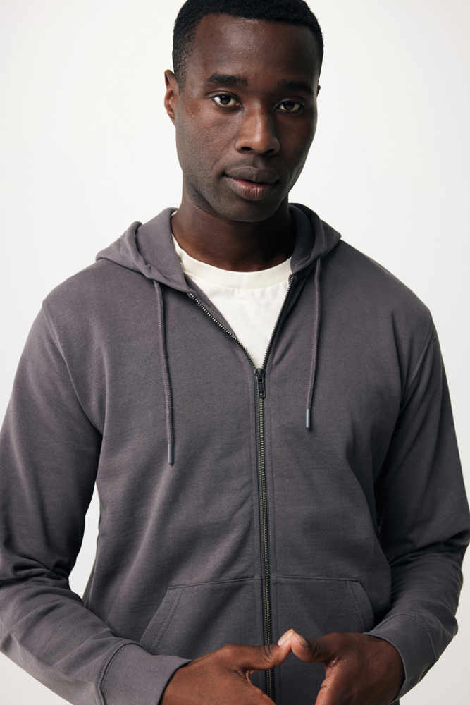 IQONIQ Abisko Zip-Kapuzenpullover aus recycelter Baumwolle