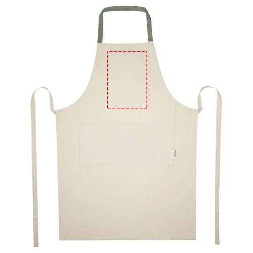 Nia 200 g/m² recycled cotton apron