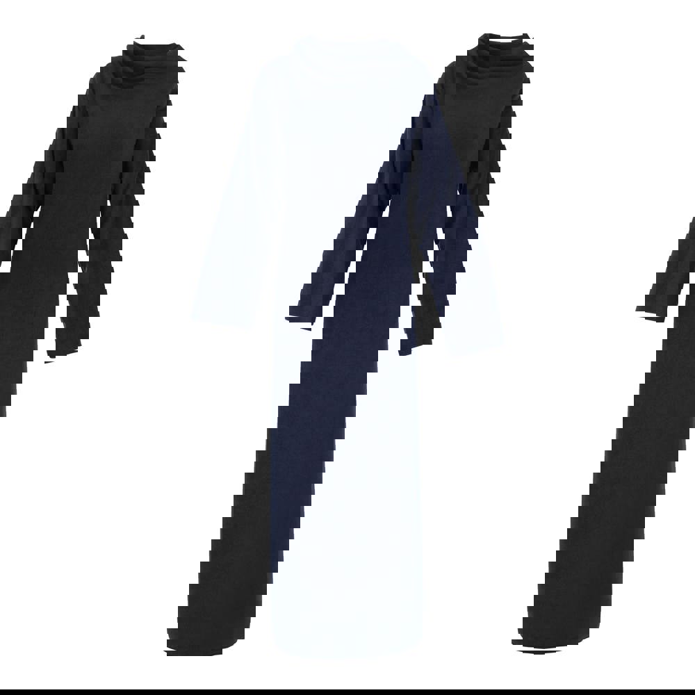 Fleeceplaid with sleeves 150x120 cm, 200 gr/m² - Navy (PMS 533c) / Navy