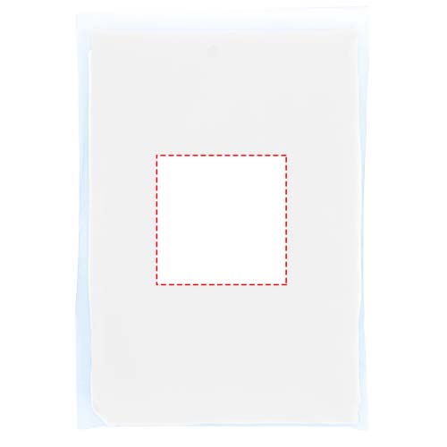 Ziva disposable rain poncho with storage pouch