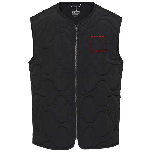 Quartz GRS recycled unisex quilted bodywarmer