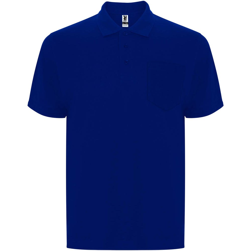 Centauro Premium short sleeve unisex polo - blue