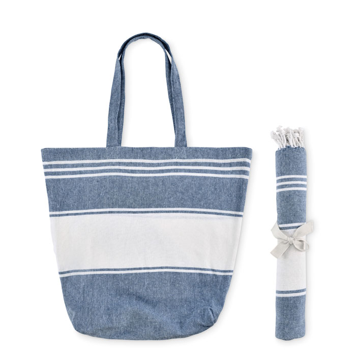 HUMMUM - Beach bag with hammam towel