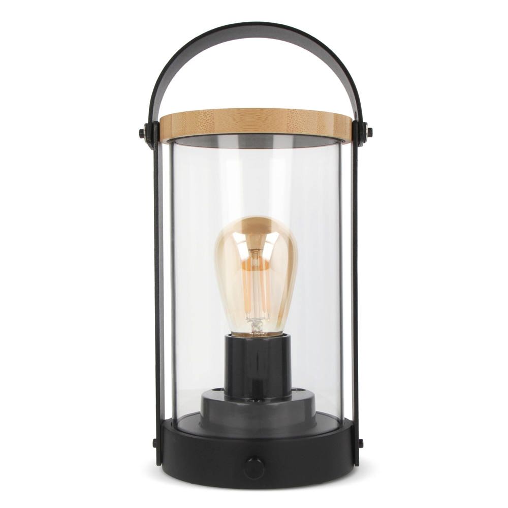 Edison-Bambuslampe