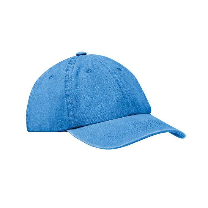 BEAU - 6 panelen baseballcap 265gr/m² - Royal Blauw