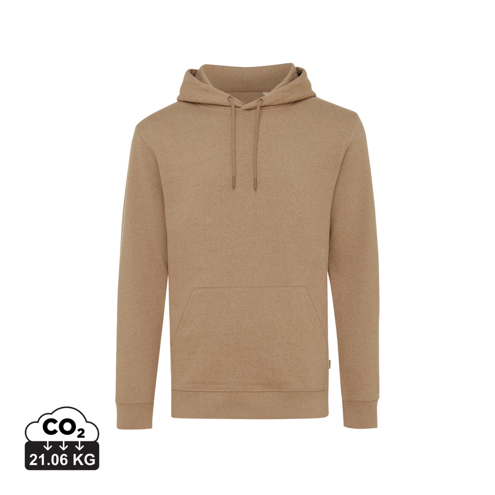 IQONIQ Torres recycled cotton hoodie undyed