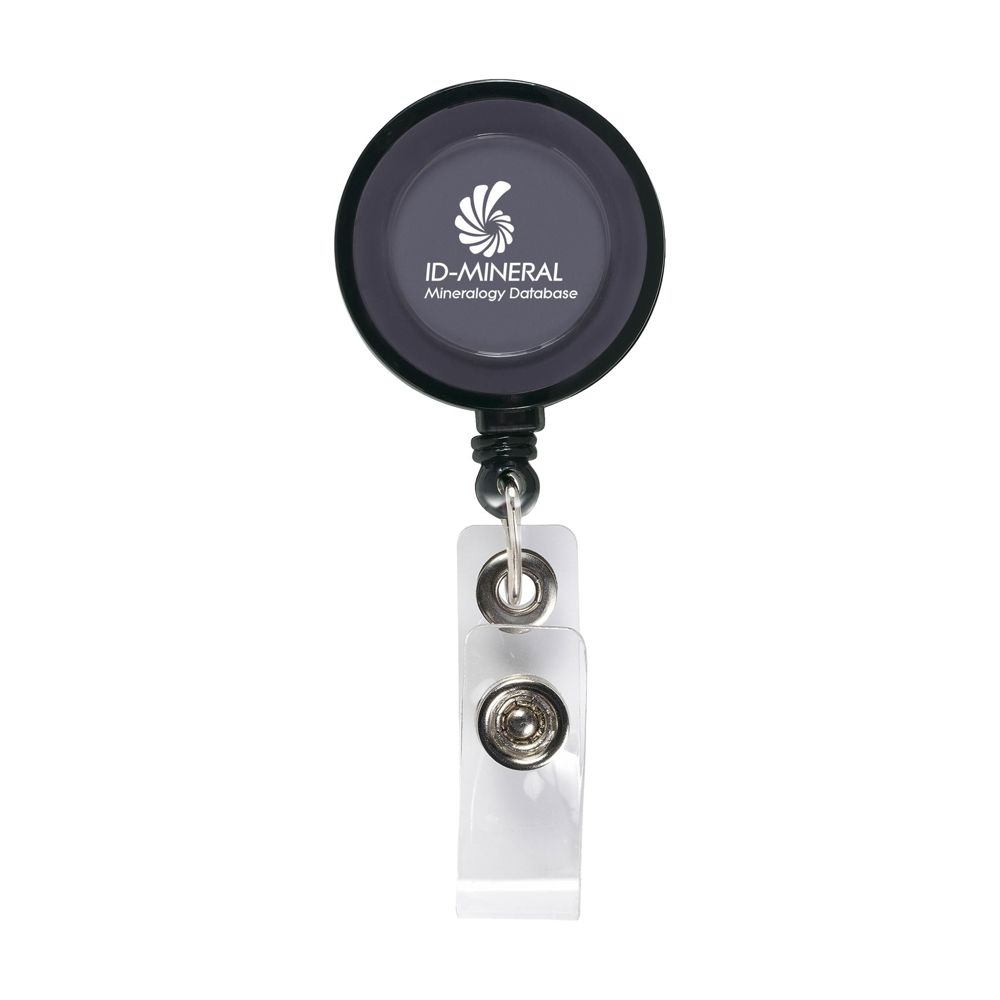 BadgeClip badge holder - Transparent black