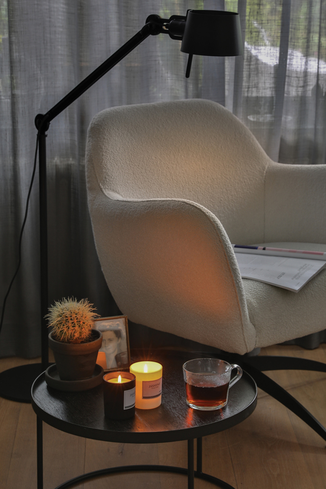 Ukiyo geurkaars in glas