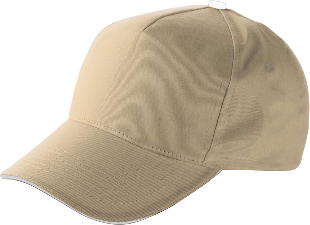 Baseball-Cap aus Baumwolle Beau - Khaki