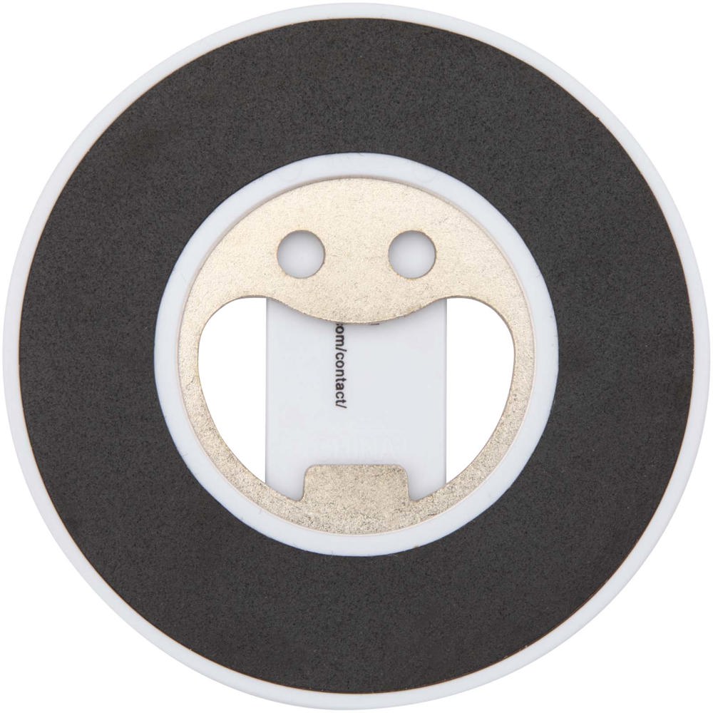 Ain recycled plastic magnetic phone stand with bottle opener 