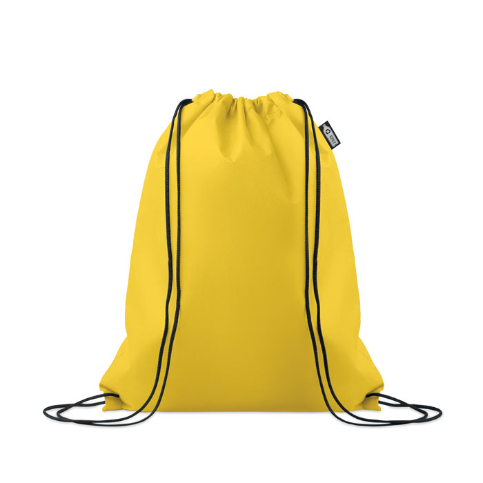 DAFFY RPET - Drawstring bag RPET non-woven - Yellow