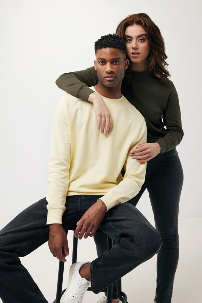 IQONIQ Etosha lightweight recycled cotton crew neck