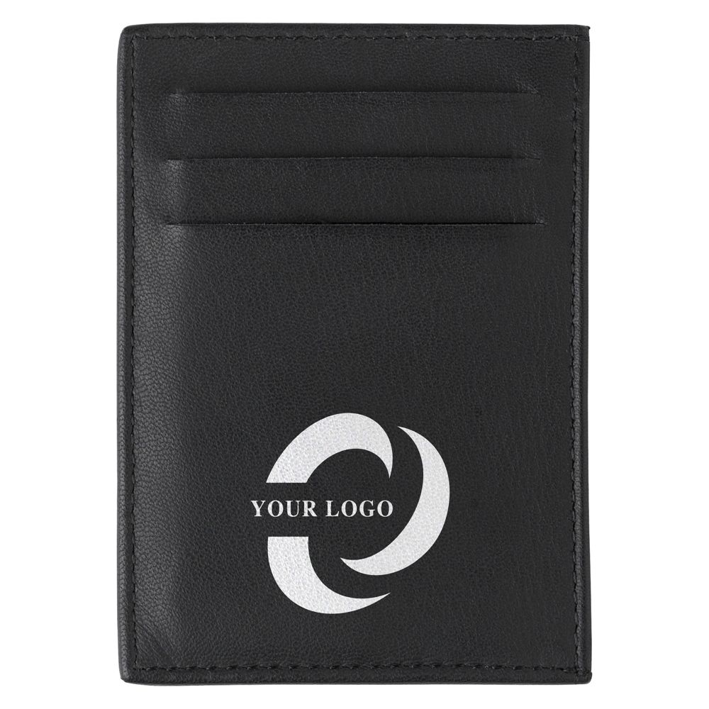 Leather credit card wallet Logan