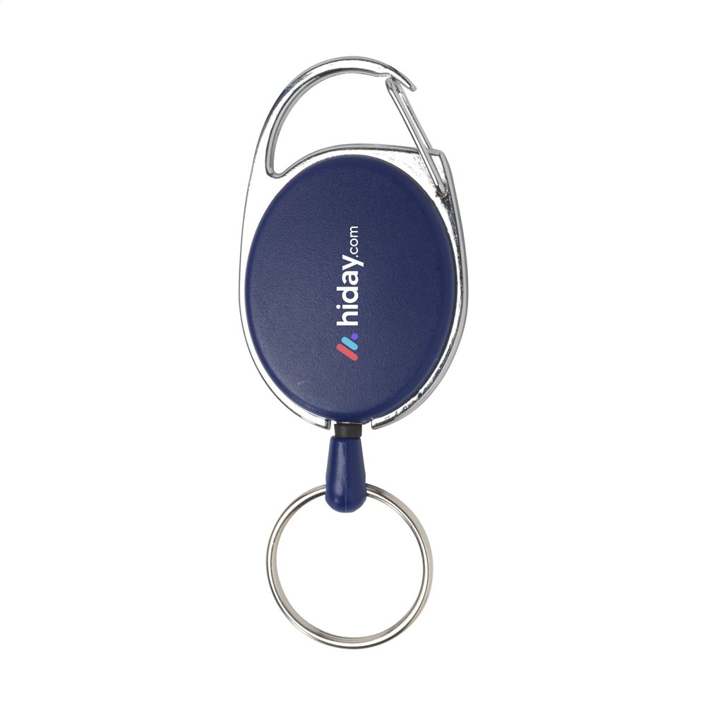 Aspen RollerClip Keychain - blau