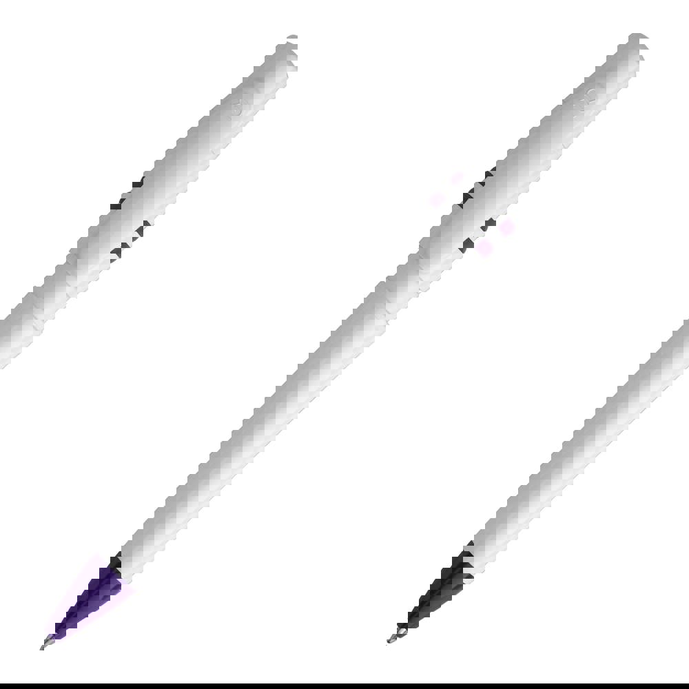 Ball pen Nora hardcolour - White / Purple