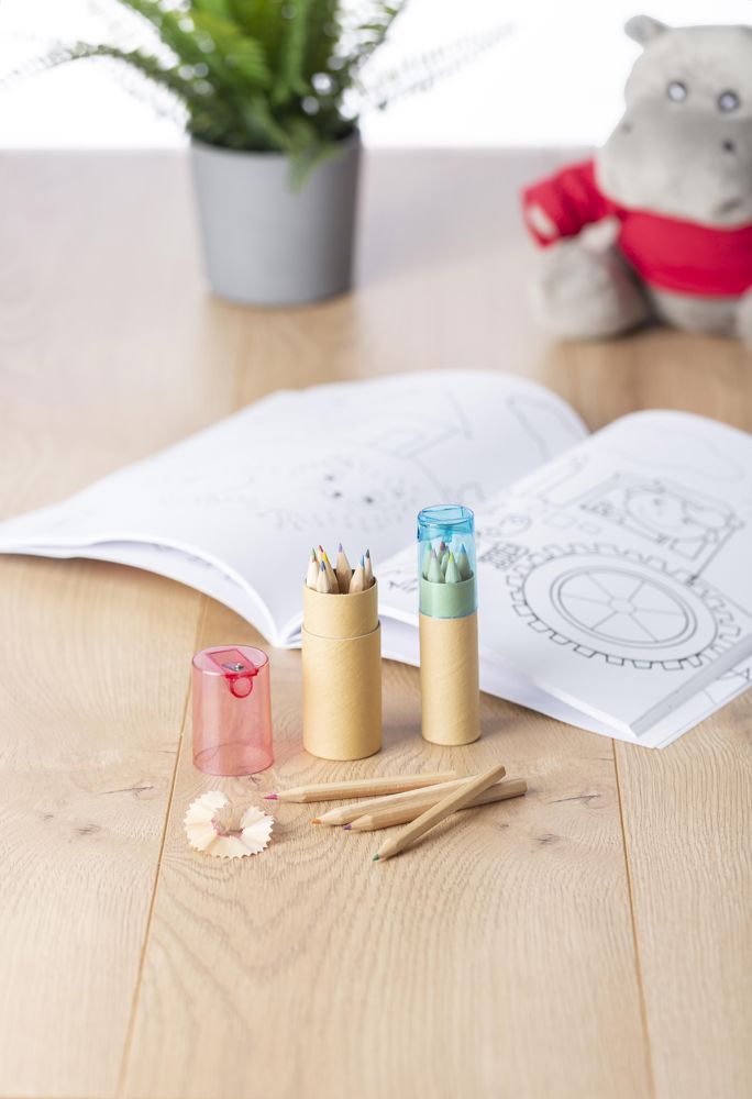 ABS and cardboard tube with pencils Libbie