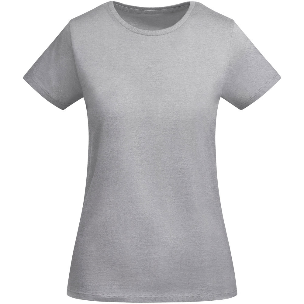 Breda T-Shirt aus Bio-Baumwolle für Damen - heather grau
