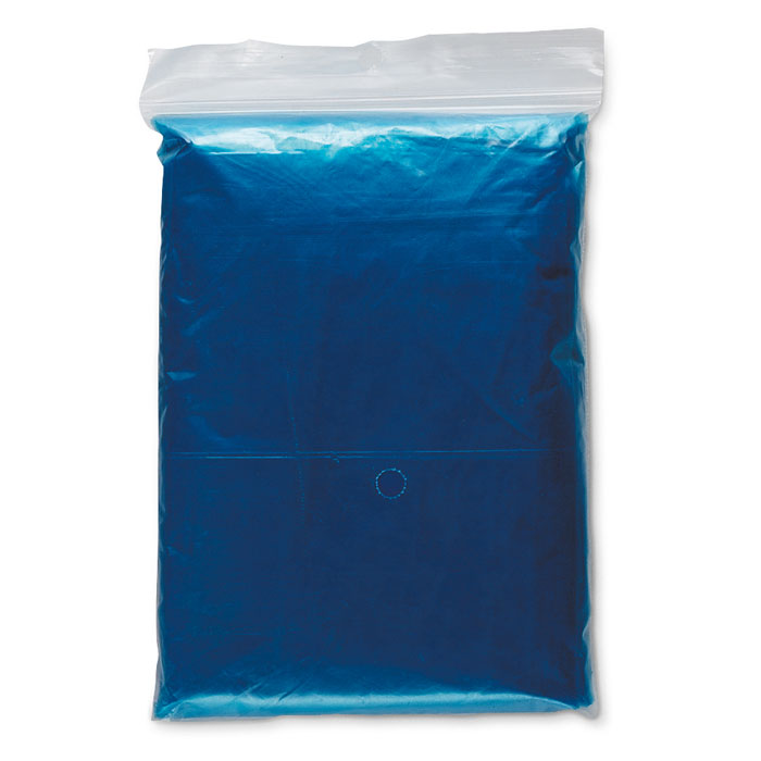 SPRINKLE - Foldable raincoat in polybag - Blue