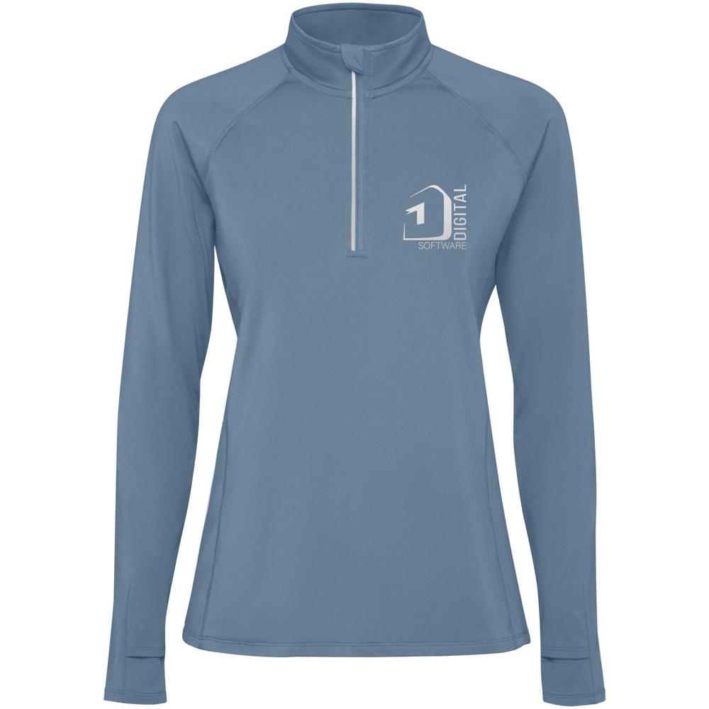 Estambul long sleeve women's half zip sweatshirt