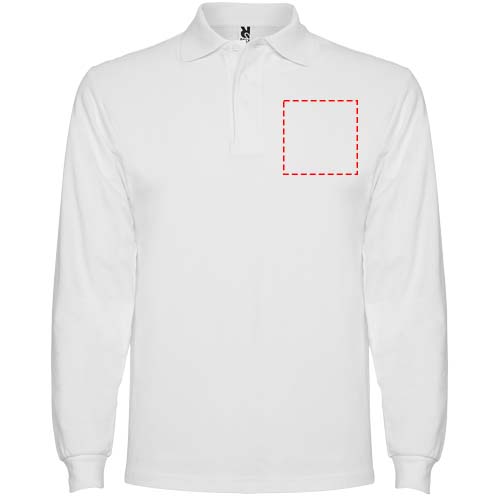 Estrella long sleeve men's polo