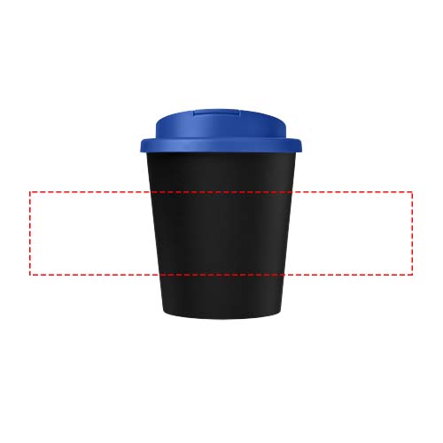 Americano® Espresso Eco 250 ml recycled tumbler with spill-proof lid 