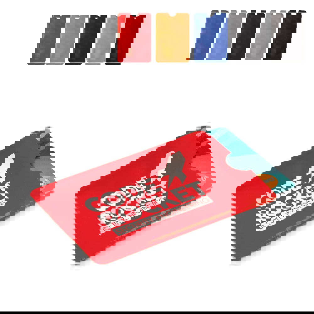 Cardholder anti-skim soft