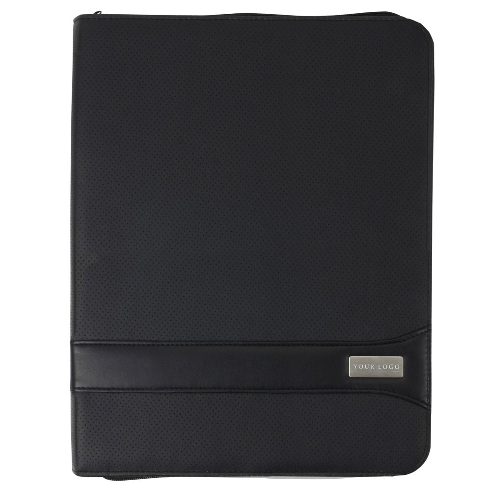 A4 PVC Zipped folder. Byron