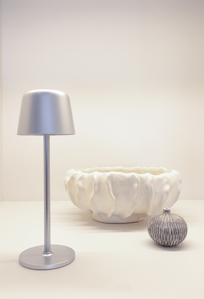 Zenic USB Tischleuchte aus RCS recyceltem Kunststoff