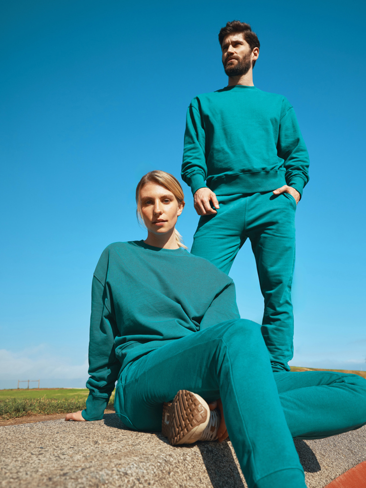 IQONIQ Kruger relaxed recycled cotton crew neck