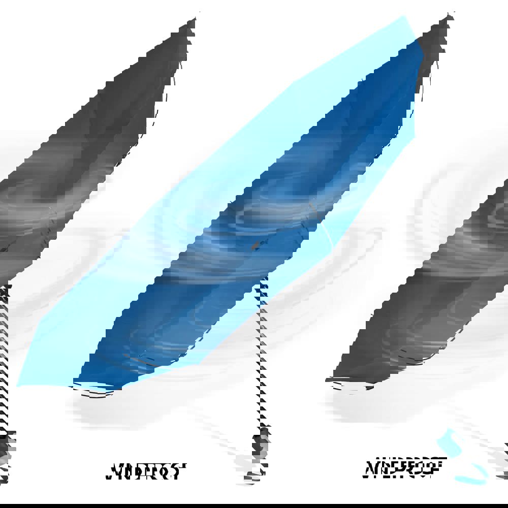 Zusammenfaltbarer 22” Regenschirm mit automatischer Öffnung
