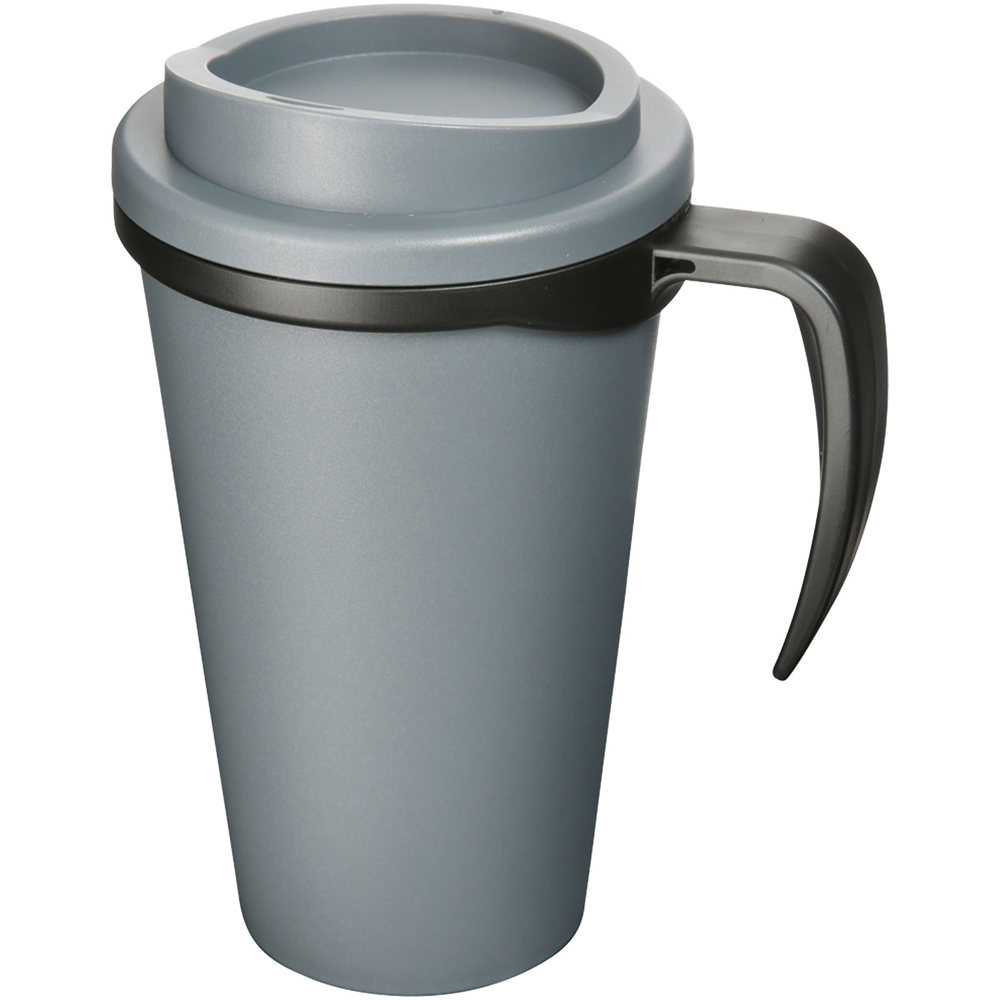 Americano® Grande 350 ml insulated mug - Grey, Black