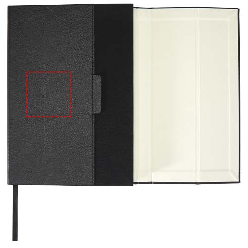 Alejandra A5 notitieboek met harde kaft van gerecycled gelamineerd leer