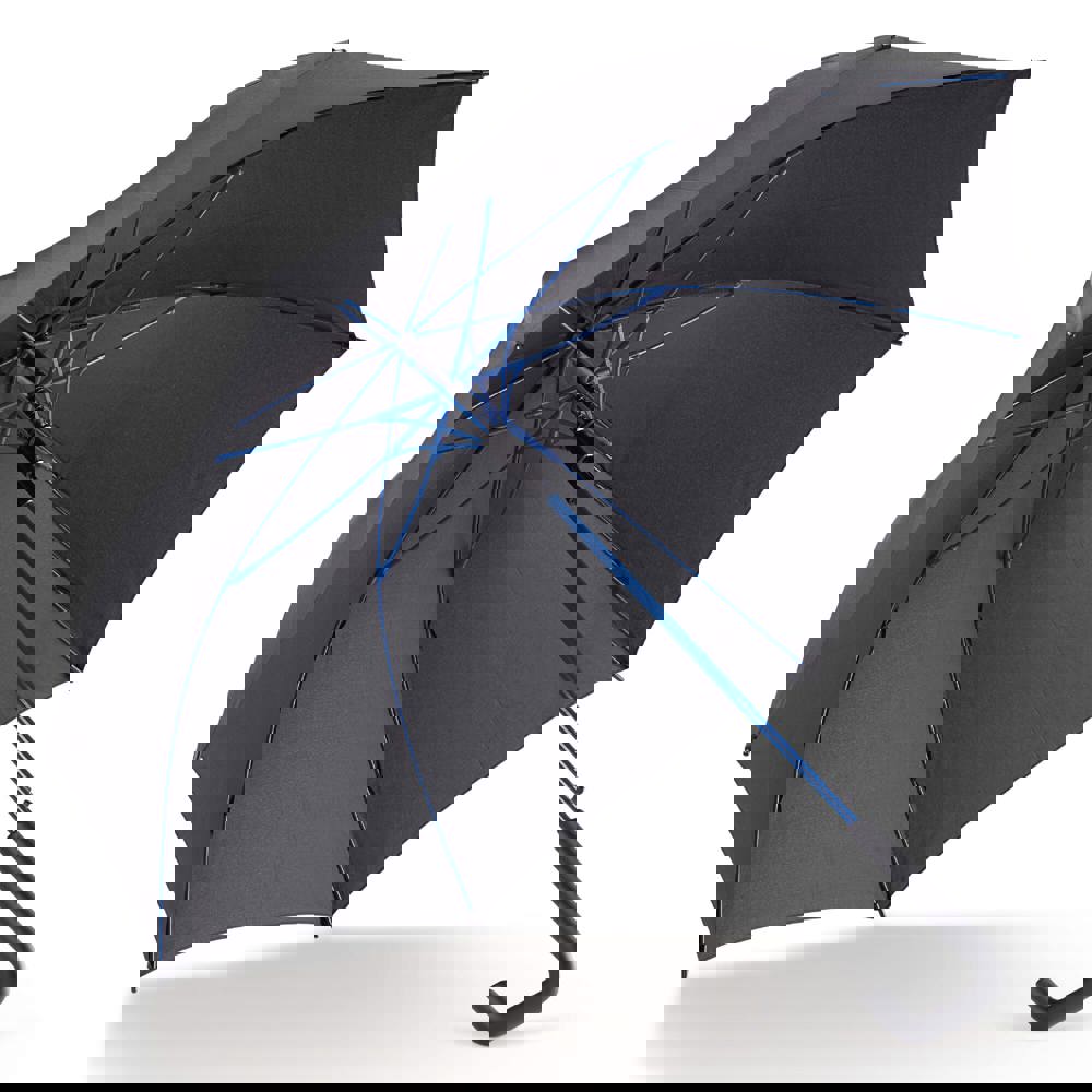 Stick umbrella 23” auto open - Black / Blue