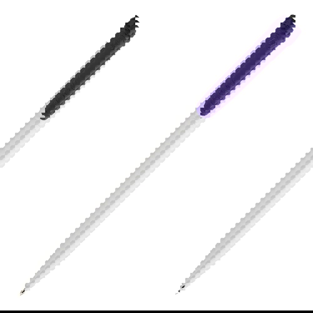 Ball pen Pier hardcolour - White / Purple