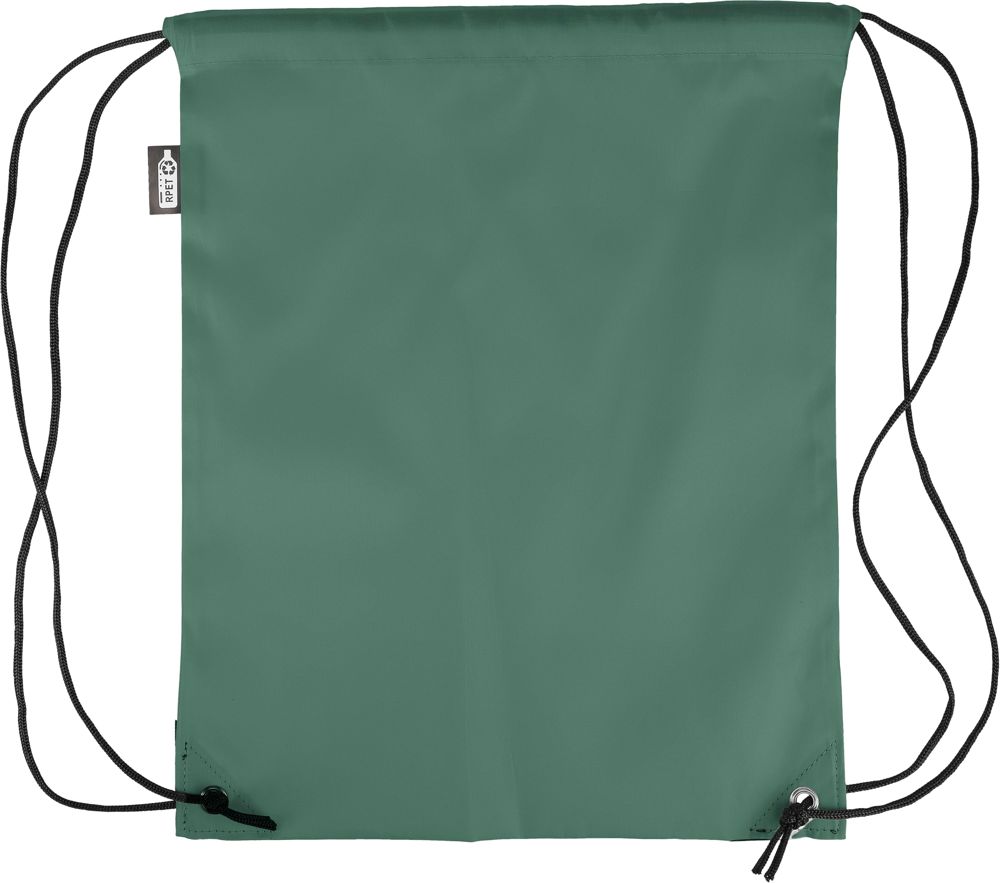 Recycled rPET polyester (210D) drawstring backpack Enrique