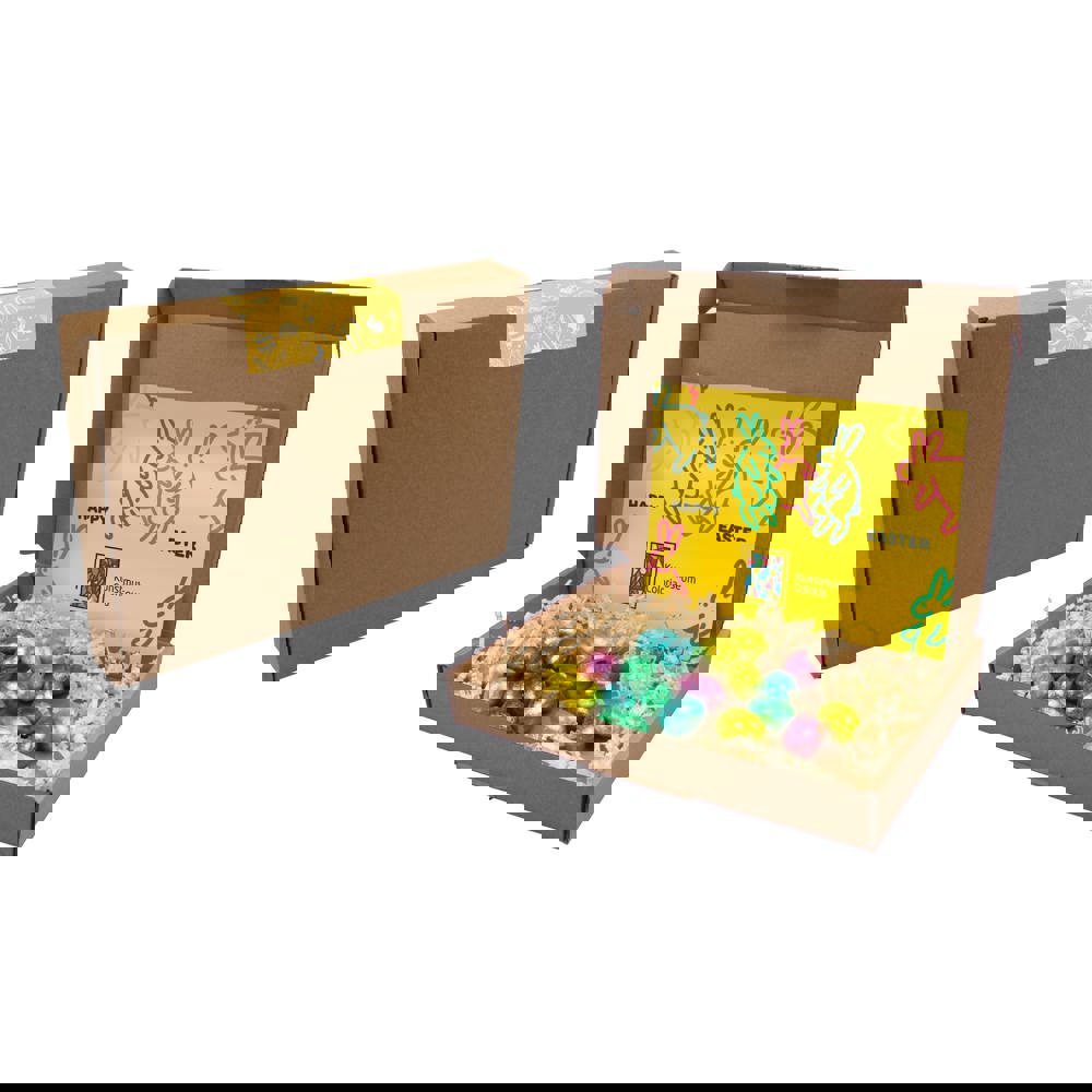 Doosje Paaseitjes in nest