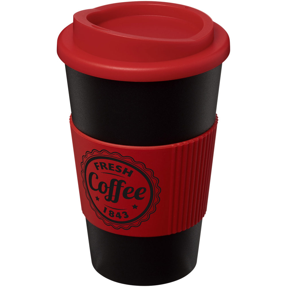 Americano® 350 ml insulated tumbler with grip