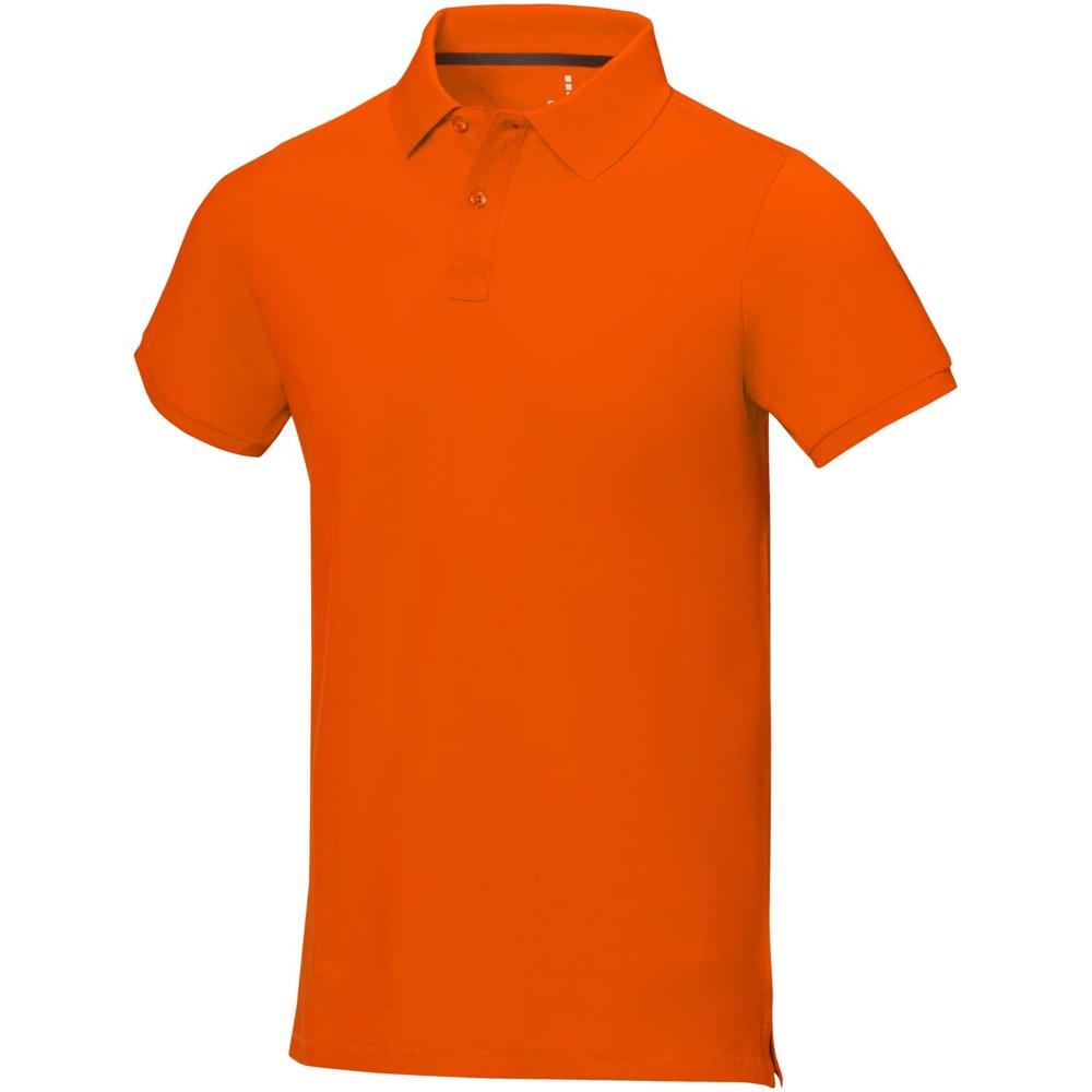 Calgary short sleeve men's polo - orange