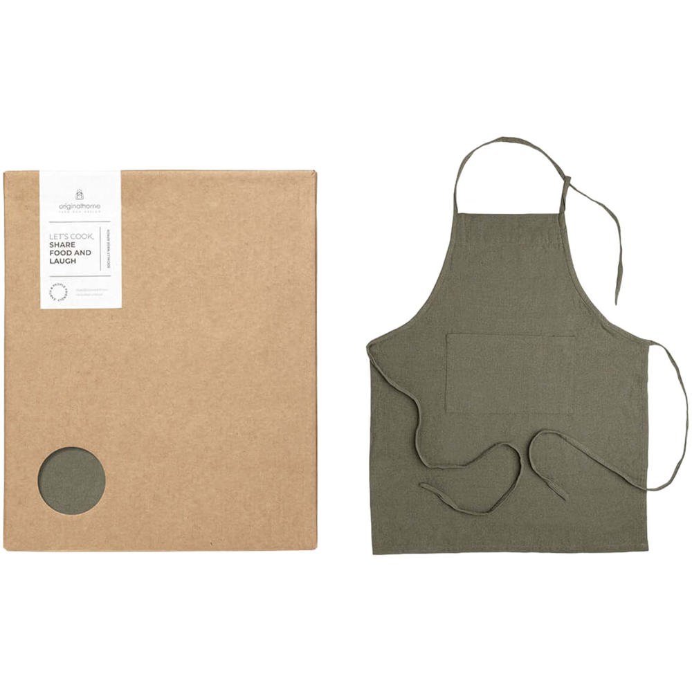Originalhome recycled apron - green