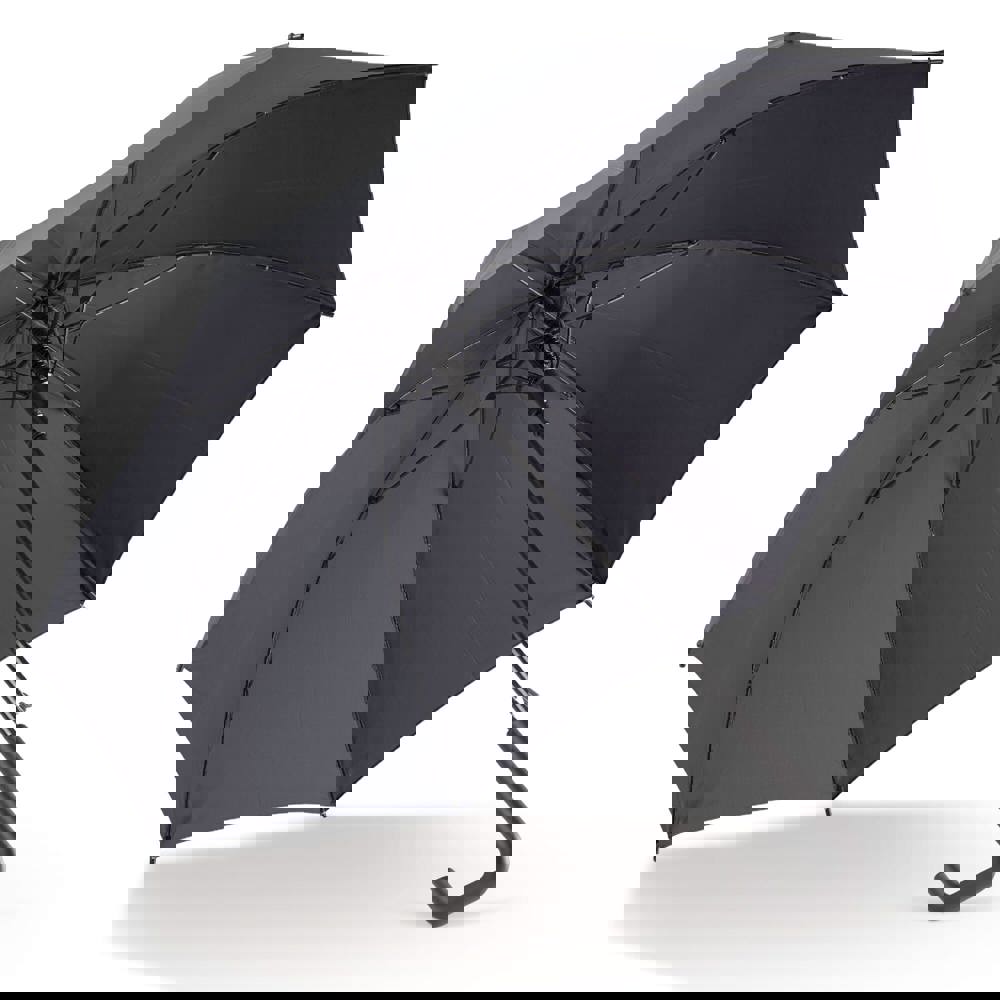 Deluxe stick umbrella 23” auto open - Black