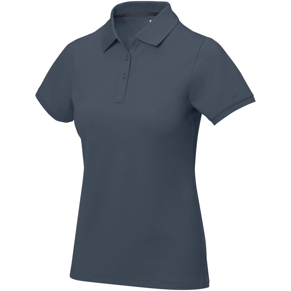 Calgary short sleeve women's polo - Hale Blue