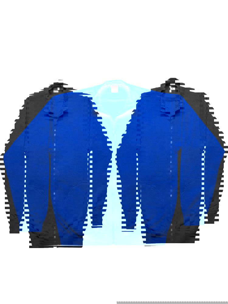 BS Explorer full zip sweater, 280 gr/m² - Royal blue (PMS 2145C)