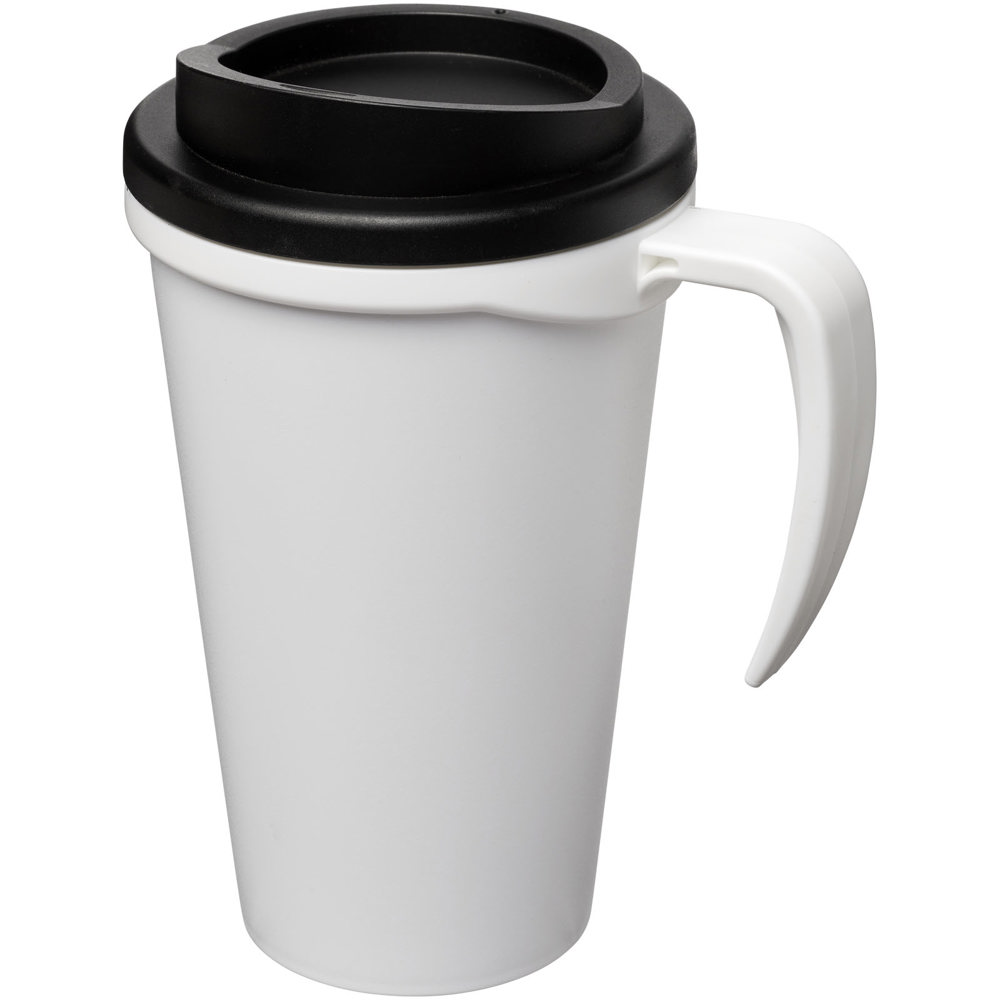 Americano® Grande 350 ml insulated mug - White, Black