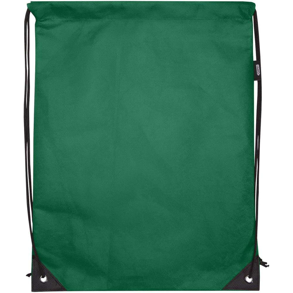 Evergreen GRS recycled non-woven drawstring bag 5L