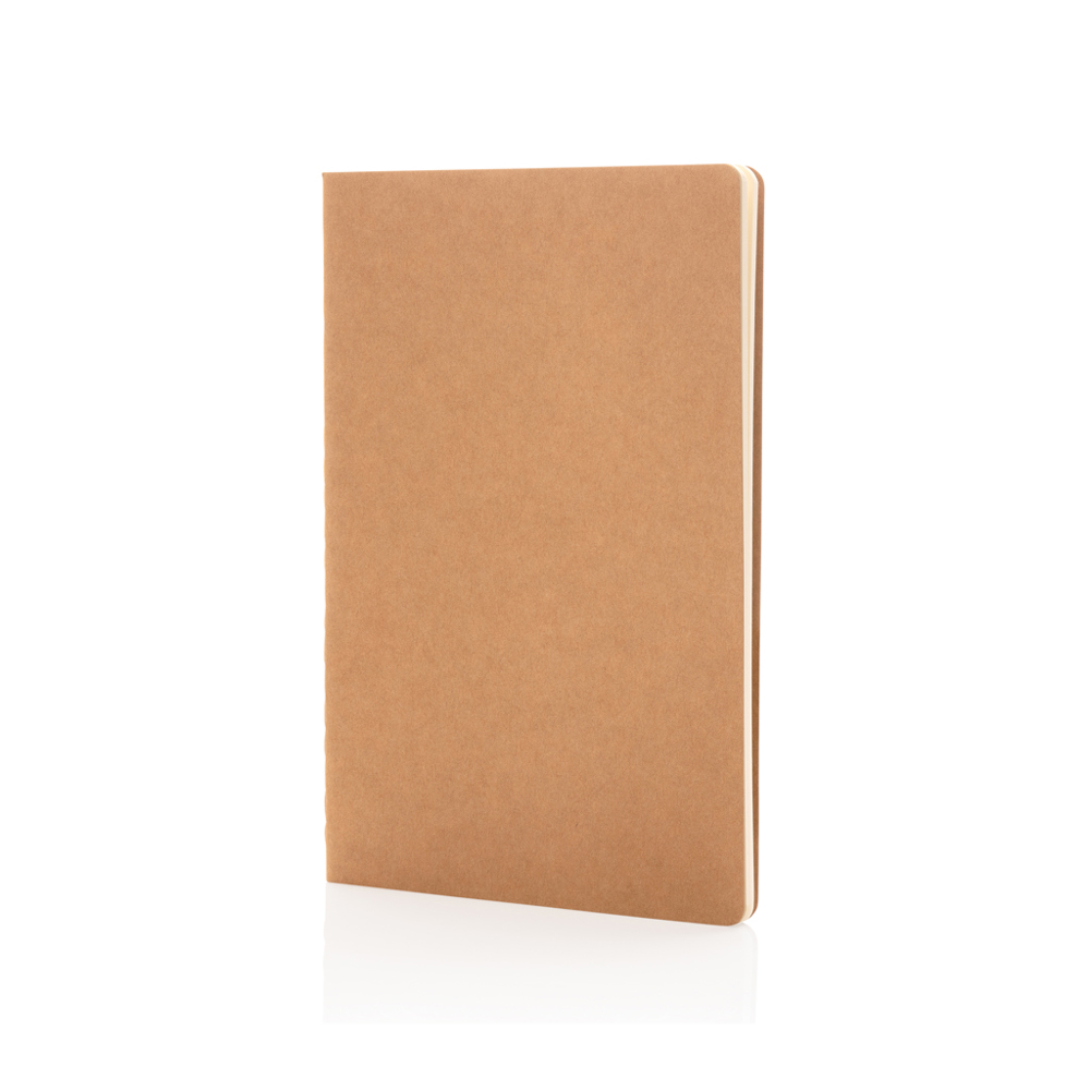 A5 standard softcover notebook - brown (± PMS 728)